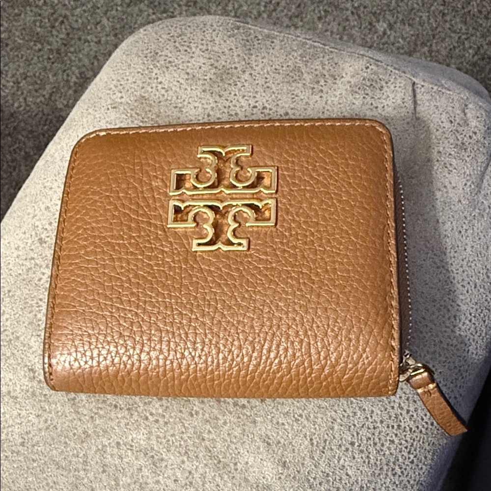 Tory Burch Tan Leather Wallet